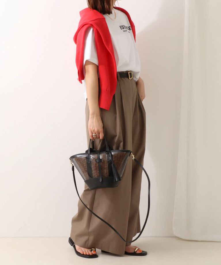 NOLLEY'S「【BAGMATI/ バグマティ】3WAY PVCかごバッグ」|かごバッグ|