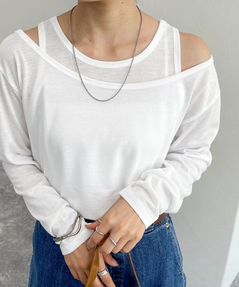 fredy emue「タンクレイヤードカットソー」|Tシャツ・カットソー|