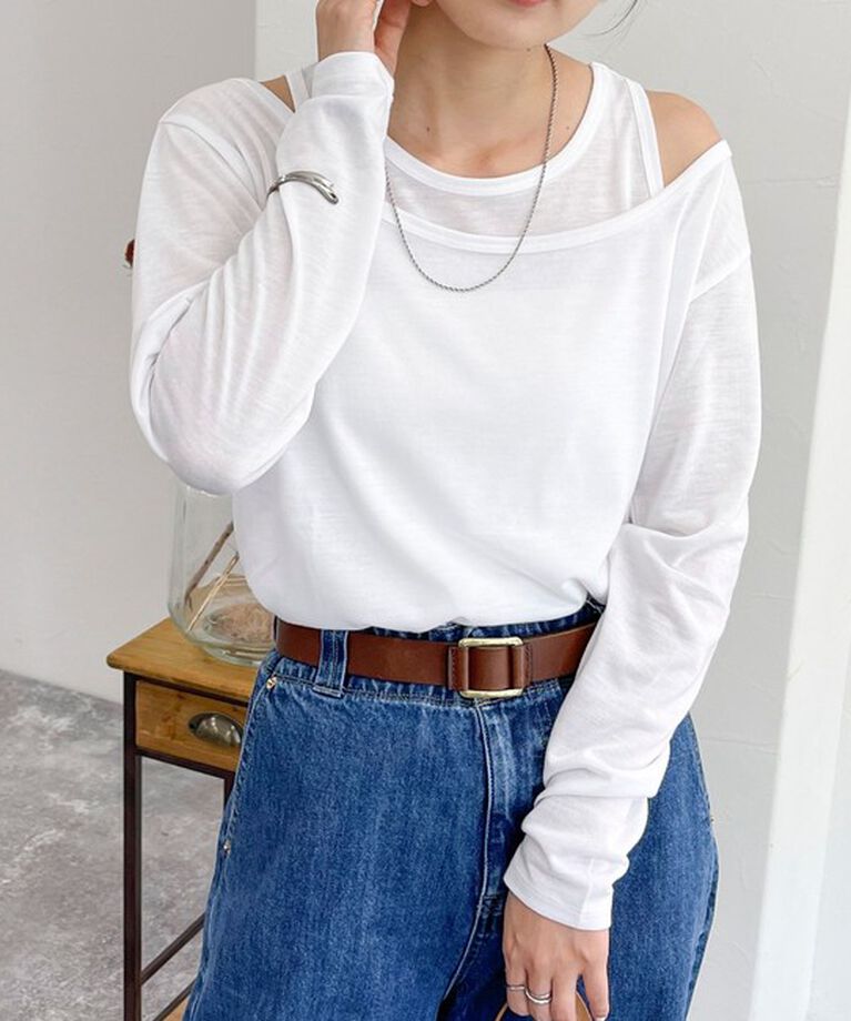 fredy emue「タンクレイヤードカットソー」|Tシャツ・カットソー|