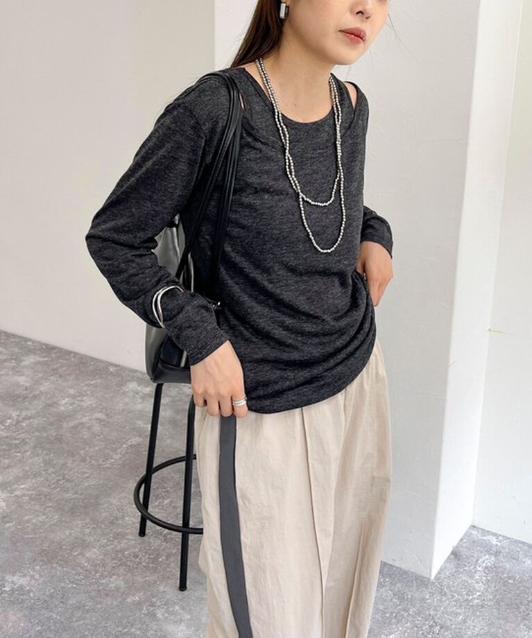 fredy emue「タンクレイヤードカットソー」|Tシャツ・カットソー|