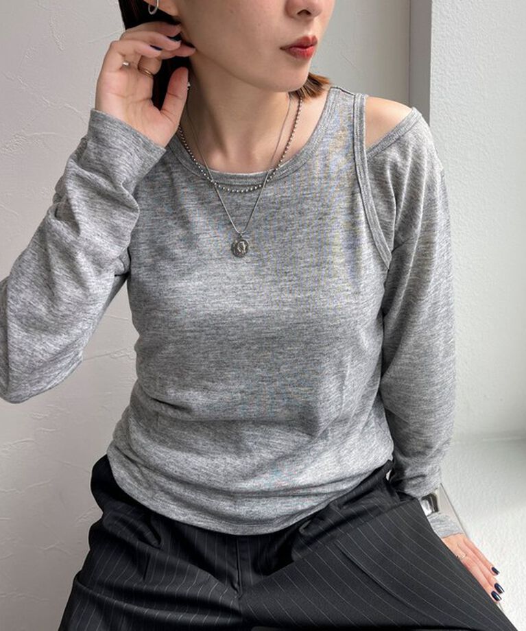 fredy emue「タンクレイヤードカットソー」|Tシャツ・カットソー|