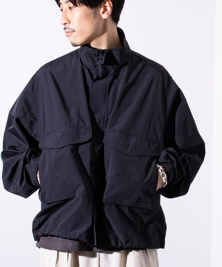 GLOSTER「【KELTY×GLOSTER】別注 アーバンフィールドジャケット リップストップ」|ブルゾン・スタジャン|ブラック