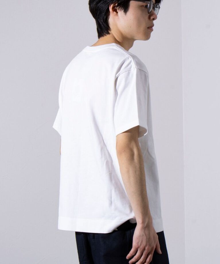 GLOSTER「【GEVACO/ゲバコ】コンパクトTシャツ ベーシッククルーネック ポケT （無地/ストライプ）」|Tシャツ・カットソー|
