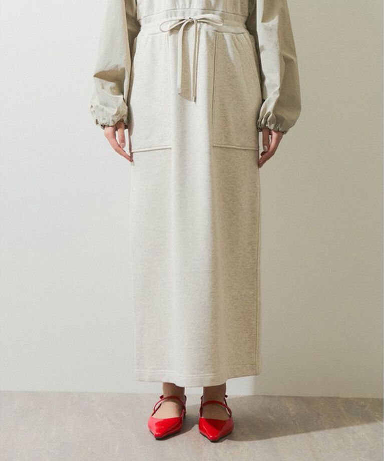 ADAM ET ROPE'「【WEB限定】スウェットコンビワンピース」|ワンピース|