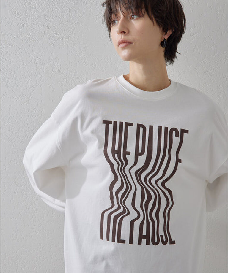 THE PAUSE「【THE PAUSE】ウィーグルロゴロングTEE」|Tシャツ・カットソー|
