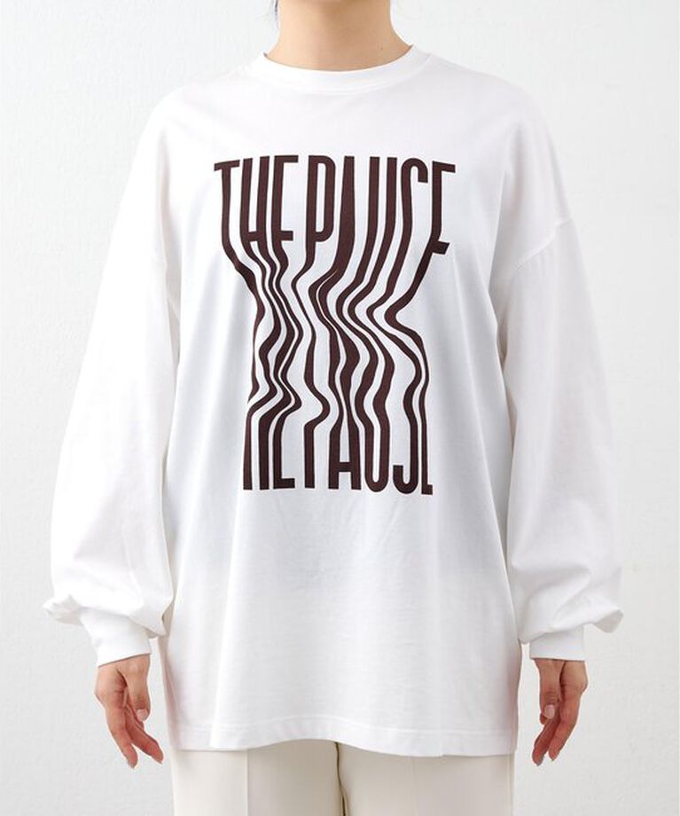 THE PAUSE「【THE PAUSE】ウィーグルロゴロングTEE」|Tシャツ・カットソー|