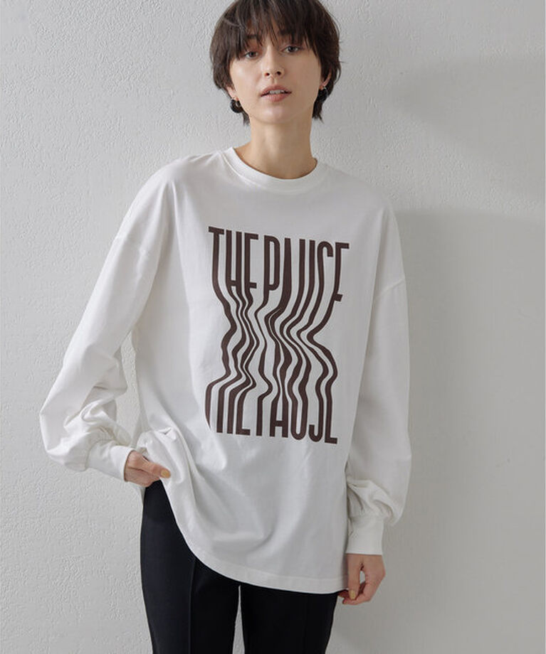 THE PAUSE「【THE PAUSE】ウィーグルロゴロングTEE」|Tシャツ・カットソー|