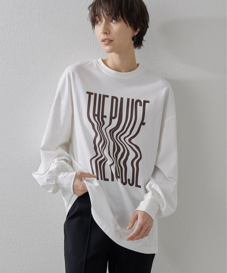 THE PAUSE「【THE PAUSE】ウィーグルロゴロングTEE」|Tシャツ・カットソー|