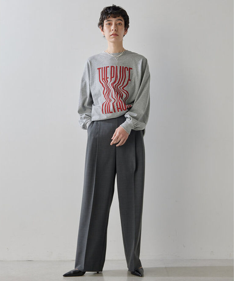THE PAUSE「【THE PAUSE】ウィーグルロゴロングTEE」|Tシャツ・カットソー|