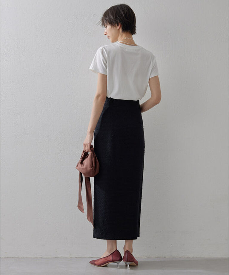 THE PAUSE「【THE PAUSE】THE PAUSE刺繍Tシャツ」|Tシャツ・カットソー|