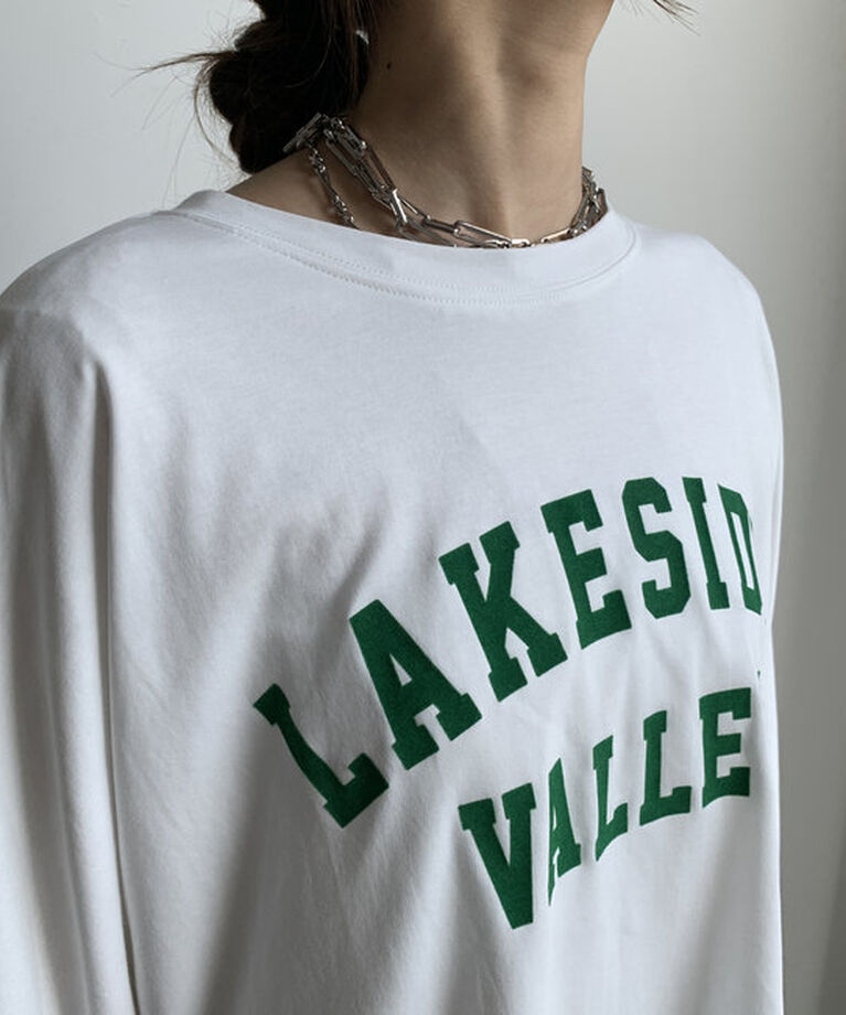  「【WEB限定】LAKESIDEプリントトップス」|Tシャツ・カットソー|