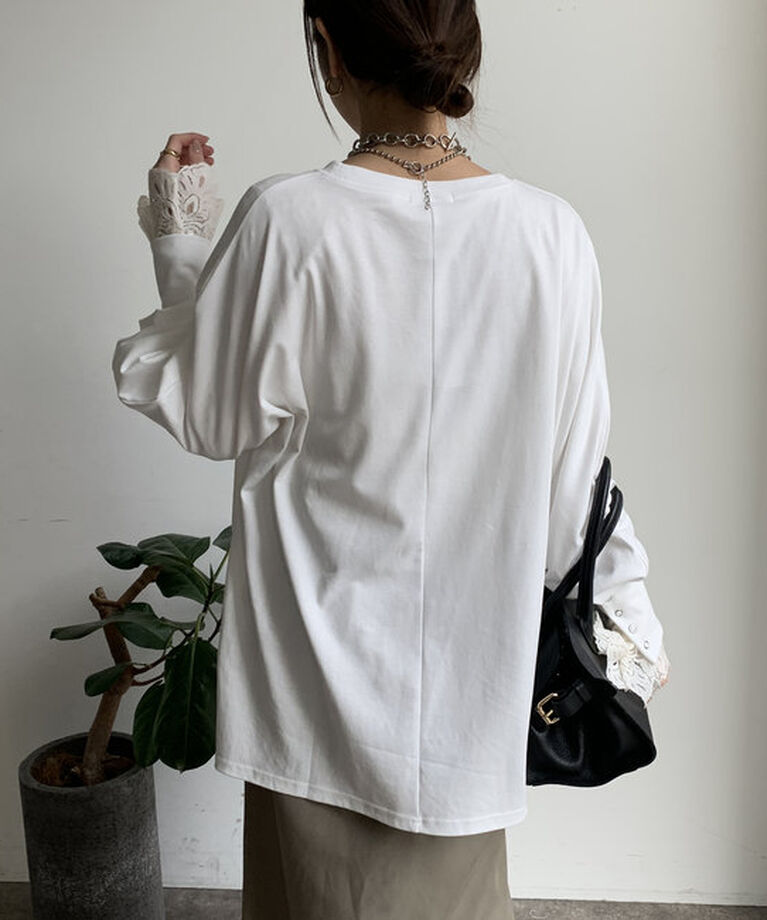  「【WEB限定】LAKESIDEプリントトップス」|Tシャツ・カットソー|