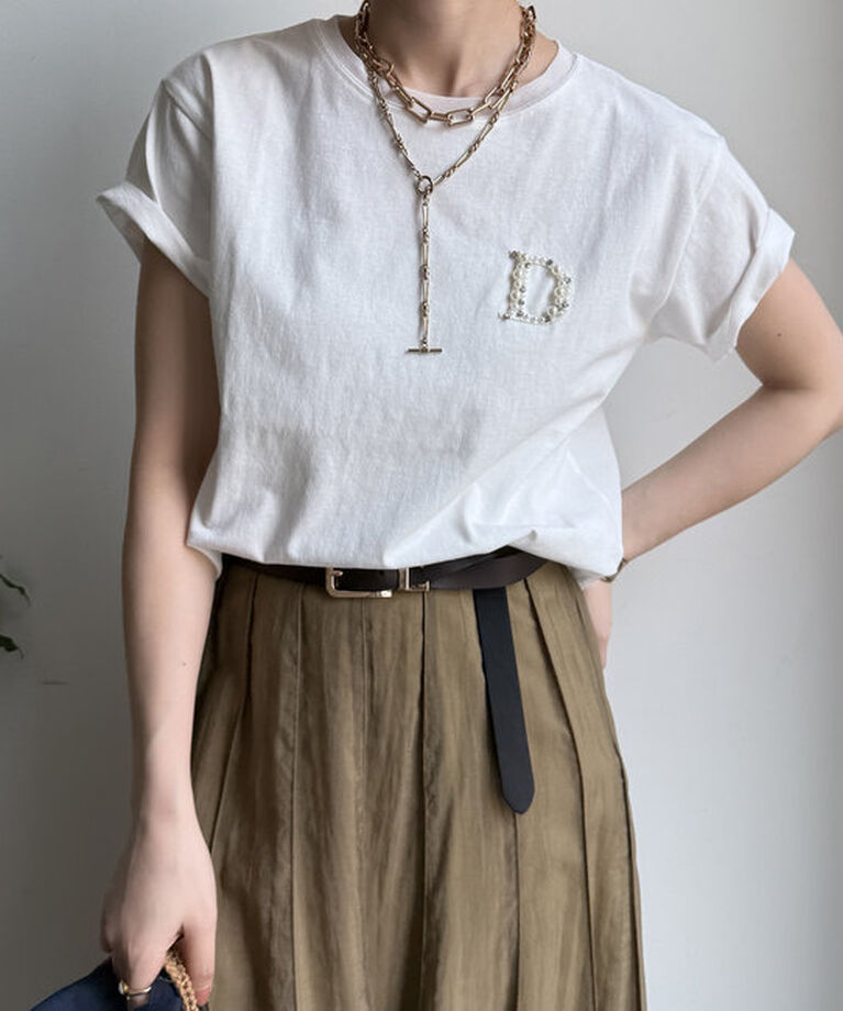  「DビジューTEE」|Tシャツ・カットソー|