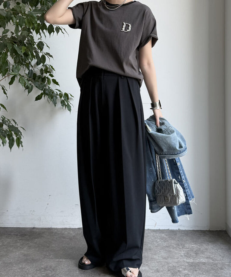  「DビジューTEE」|Tシャツ・カットソー|