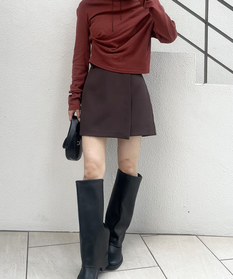  「オフショルロングTシャツ」|Tシャツ・カットソー|