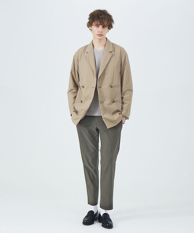 ABAHOUSE「【セットアップ対応】クリスピーナイロン パデット ダブルジャケット」|その他|