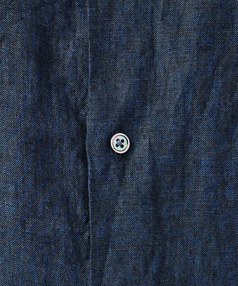 ABAHOUSE「【LUXE Linen Solaro】長袖 リネンシャツ」|シャツ・ブラウス|