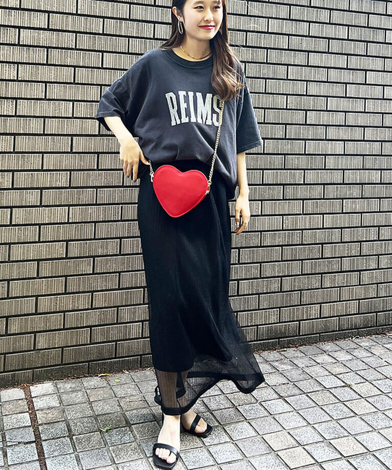 Rouge vif「【AULENTTI/オウレンティ】別注ハートショルダーバッグ」|ショルダー・メッセンジャー|