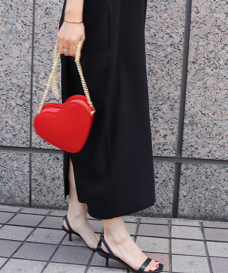 Rouge vif「【AULENTTI/オウレンティ】別注ハートショルダーバッグ」|ショルダー・メッセンジャー|
