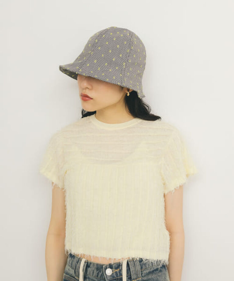  「KBF ミニフリンジニットTEE」|ニット・セーター|