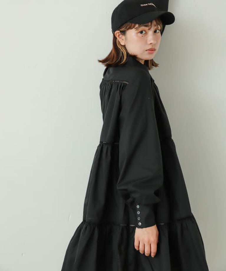 SENSE OF PLACE by URBAN RESEARCH「SENSE OF PLACE ティアードミディワンピース」|ワンピース|