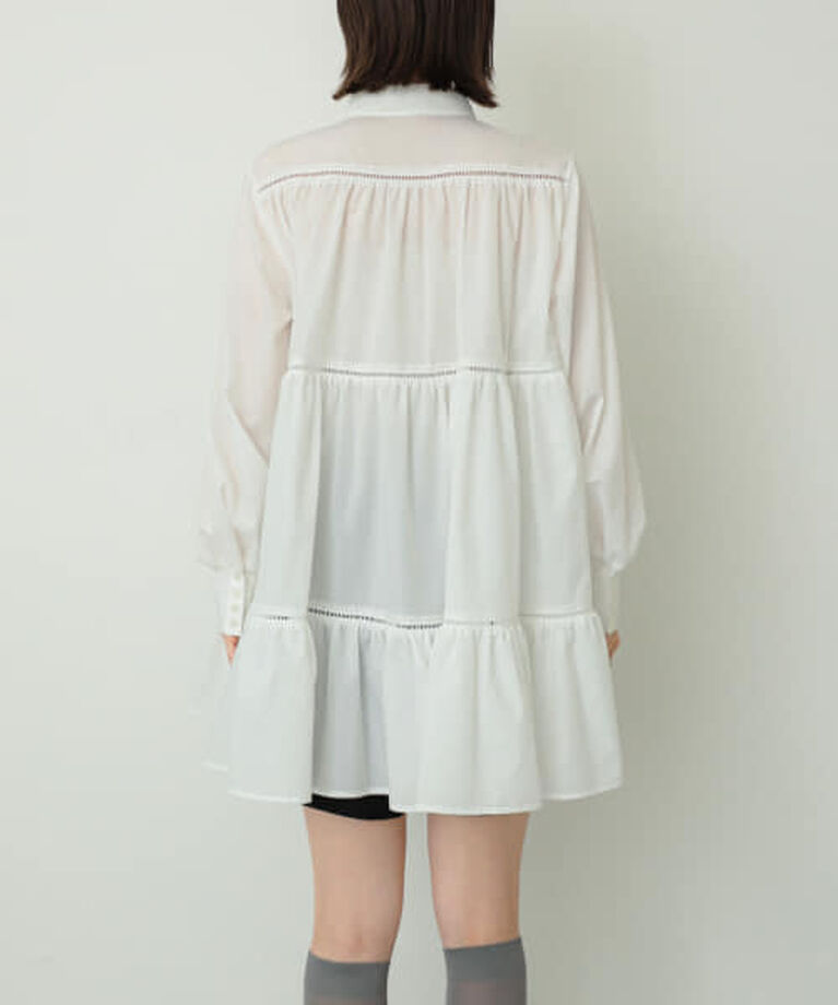 SENSE OF PLACE by URBAN RESEARCH「SENSE OF PLACE ティアードミディワンピース」|ワンピース|