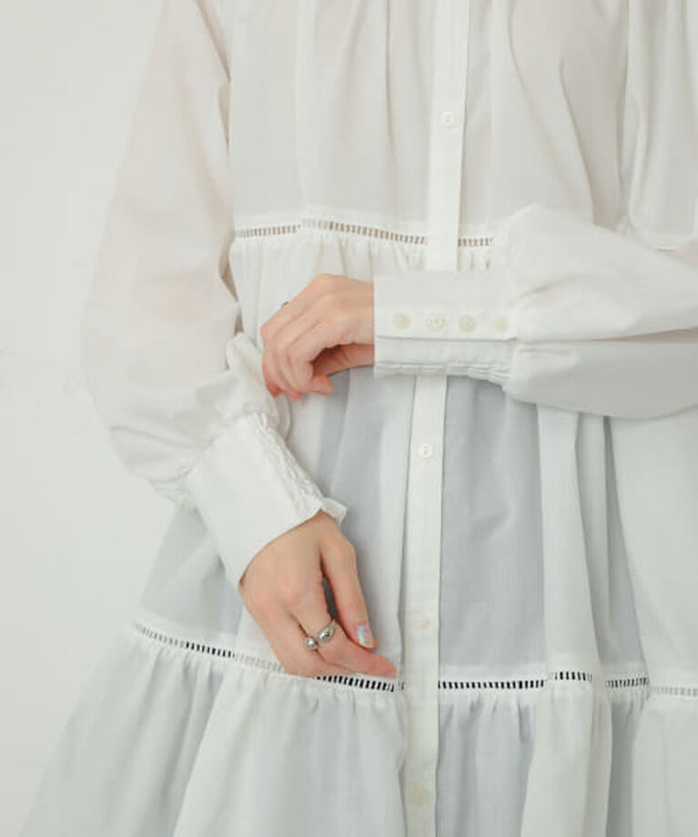 SENSE OF PLACE by URBAN RESEARCH「SENSE OF PLACE ティアードミディワンピース」|ワンピース|