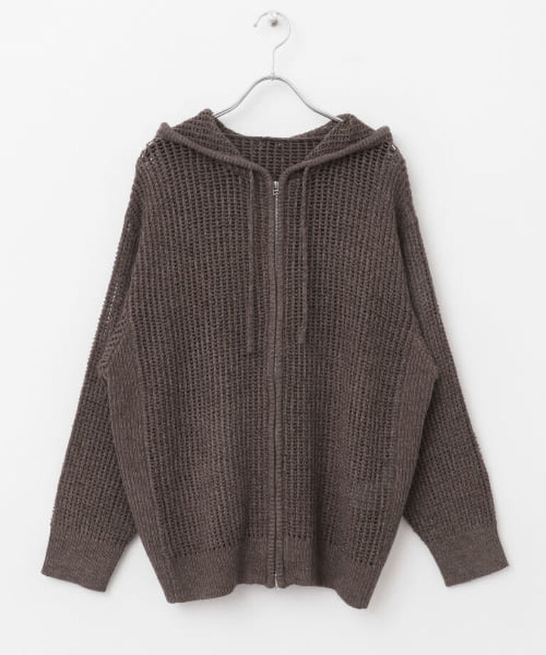 SENSE OF PLACE by URBAN RESEARCH「SENSE OF PLACE シアーメッシュフーディージップパーカー」|パーカー|