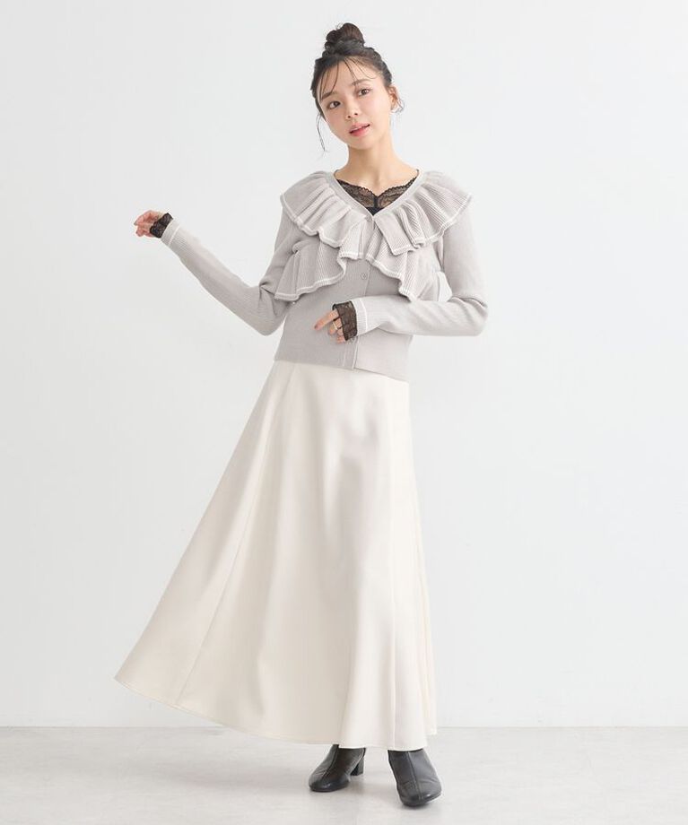 earth music&ecology「あったか2wayレースプルオーバー」|Tシャツ・カットソー|