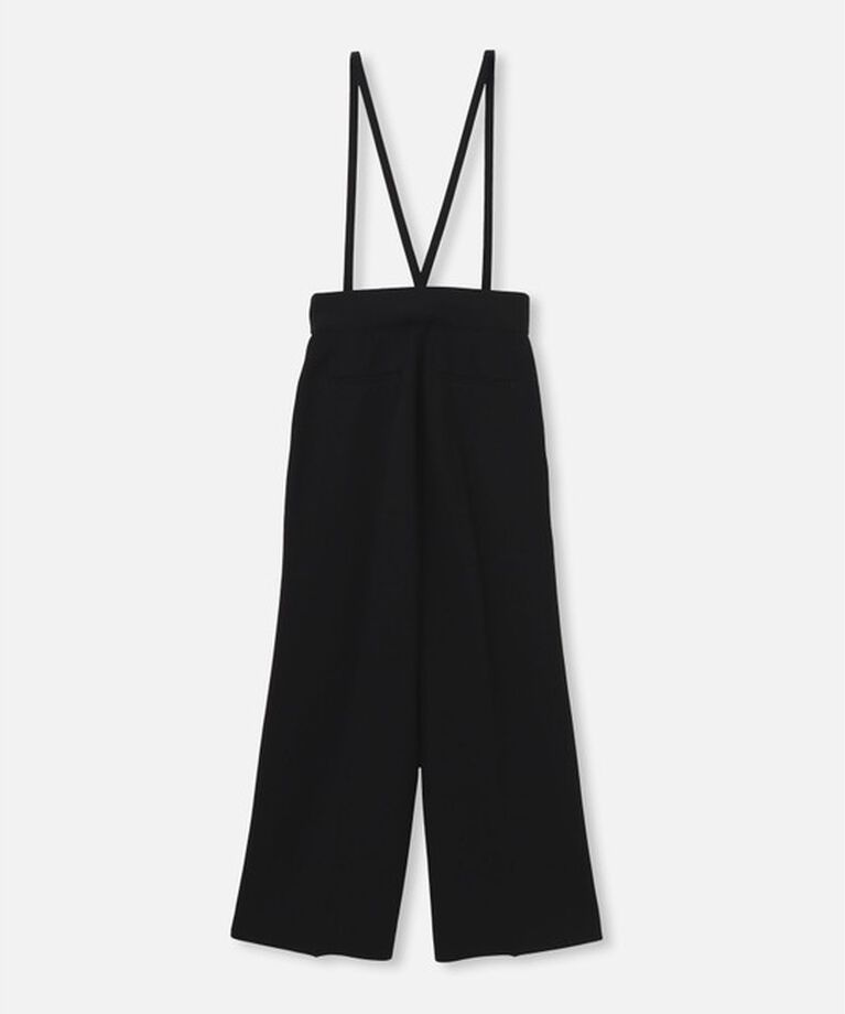 LOULOU WILLOUGHBY「【LOULOU WILLOUGHBY】◇ダブルクロスハイウエストサスパンツ」|オールインワン|