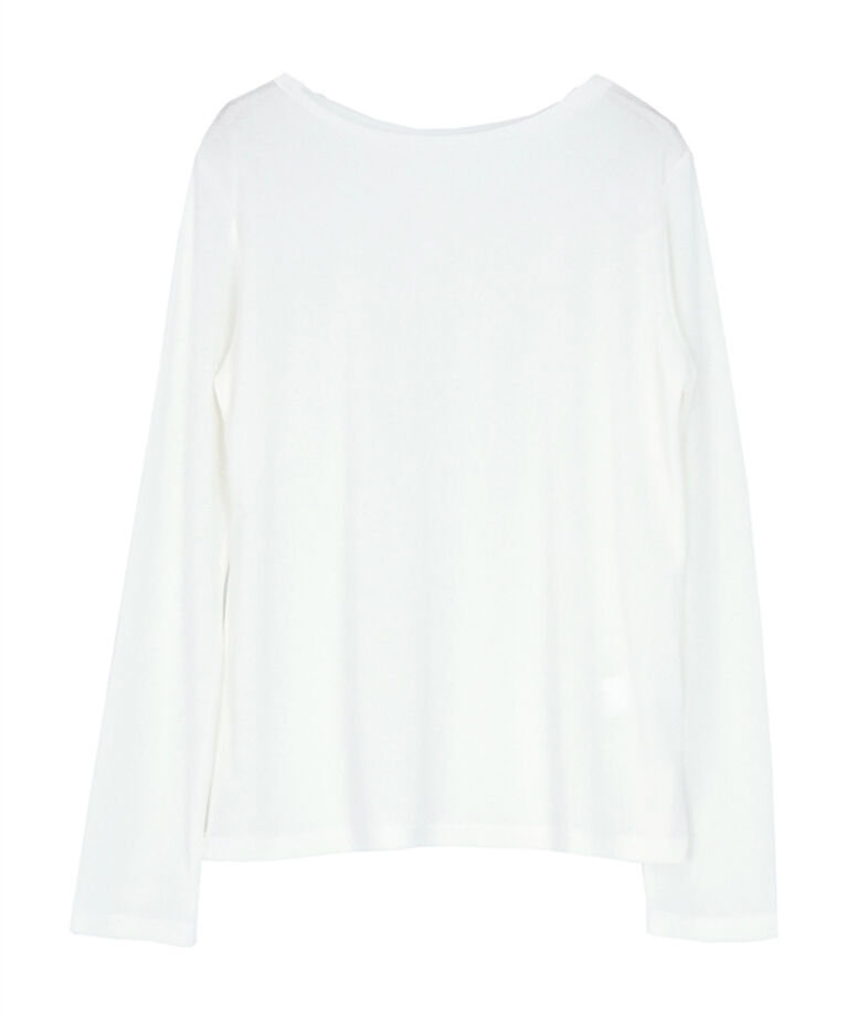 titivate「シアーカットソーロングスリーブトップス」|Tシャツ・カットソー|
