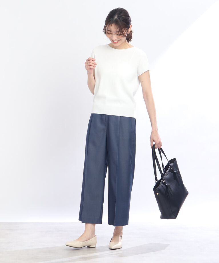Reflect「【春SALE/WEB限定カラーあり／洗える】キレイめストレートワイドパンツ」|その他|