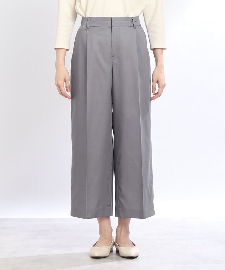 Reflect「【春SALE/WEB限定カラーあり／洗える】キレイめストレートワイドパンツ」|その他|
