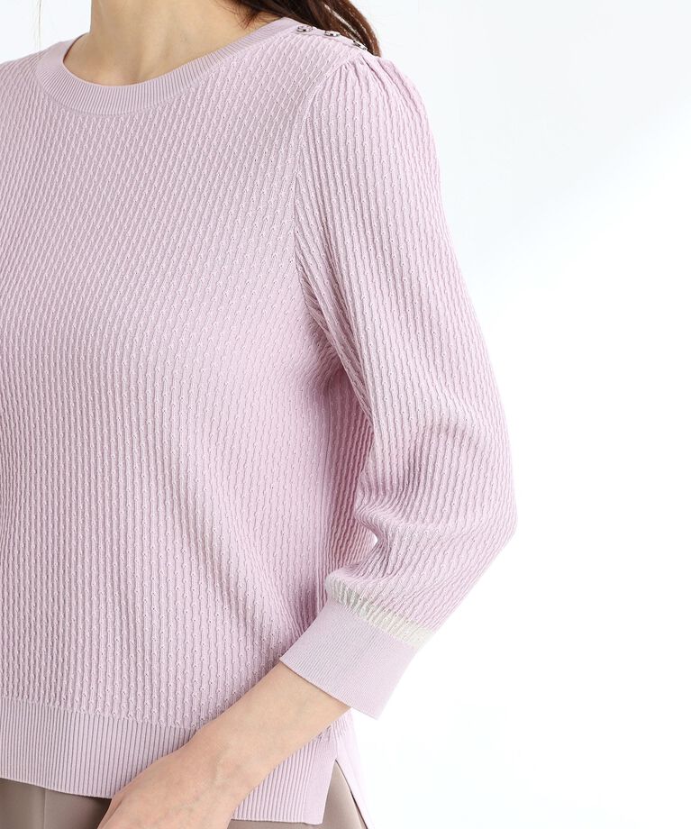 Reflect「【春SALE】ボタンディティールニット」|ニット・セーター|