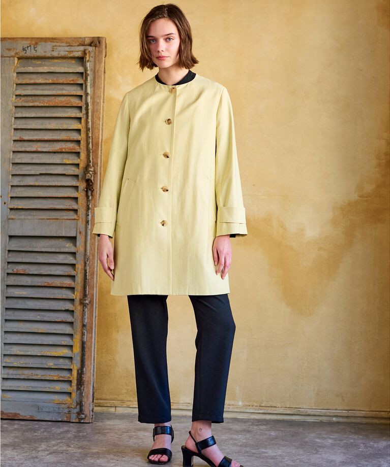 DRESSTERIOR「【セレモニーにも】ノーカラーコート」|ノーカラーコート|