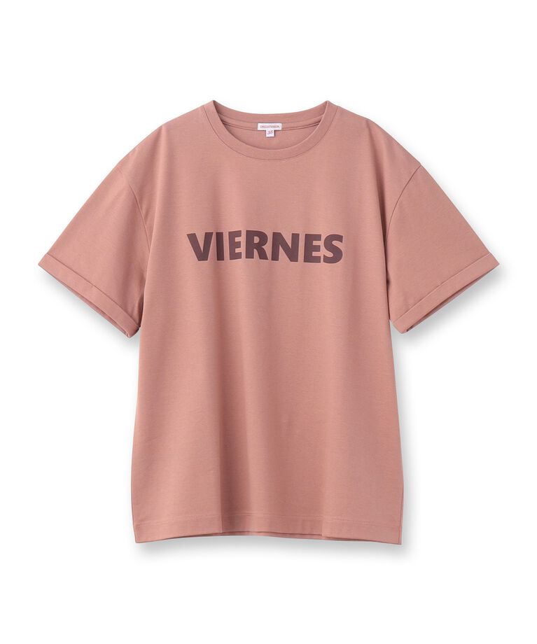 DRESSTERIOR「【接触冷感/抗菌防臭/消臭】アイスクリアコットン VIERNESロゴT」|Tシャツ・カットソー|