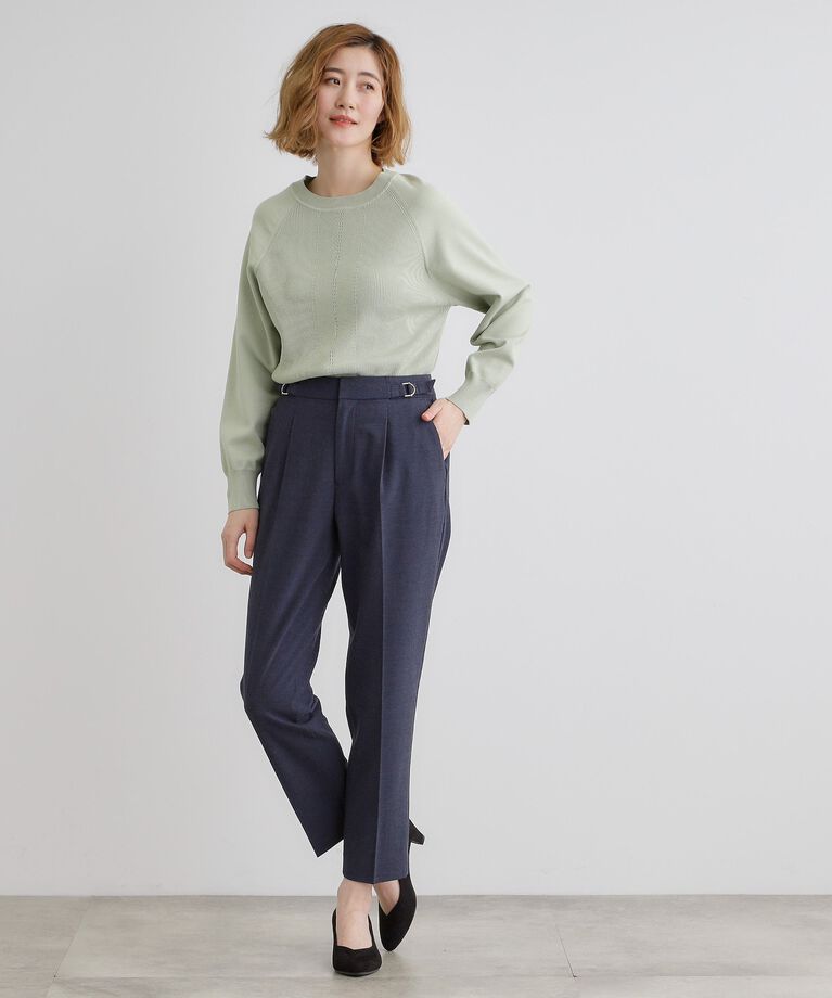 grove「【洗濯機で洗える】2WAYストレッチテーパードパンツ」|その他|