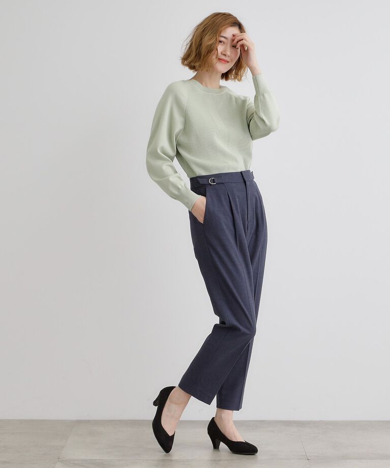 grove「【洗濯機で洗える】2WAYストレッチテーパードパンツ」|その他|