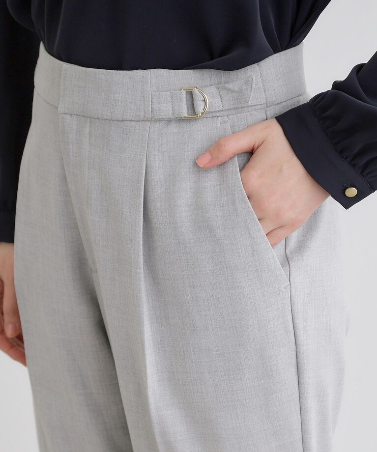grove「【洗濯機で洗える】2WAYストレッチテーパードパンツ」|その他|