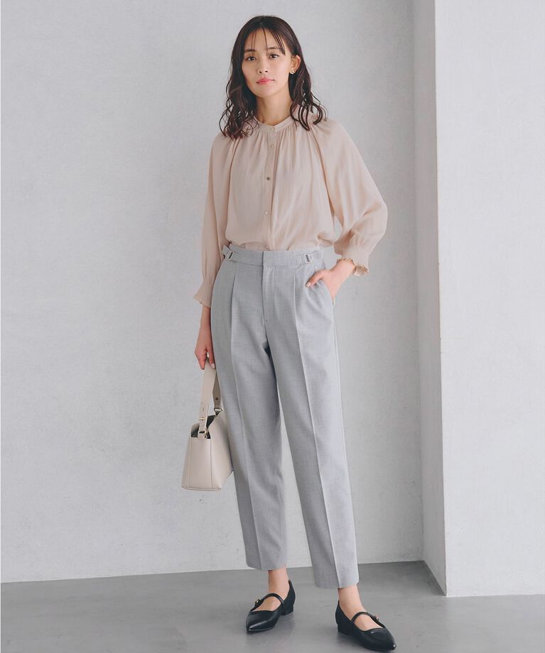 grove「【洗濯機で洗える】2WAYストレッチテーパードパンツ」|その他|