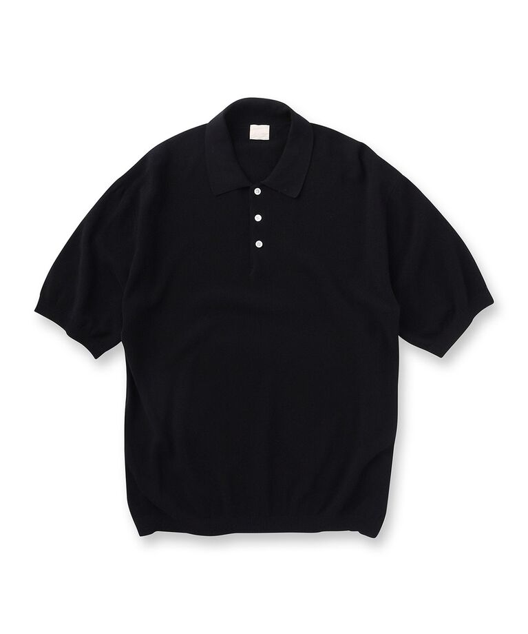 TAKEO KIKUCHI「【THE FLAGSHIP】強撚コットン ニットポロ」|ポロシャツ|