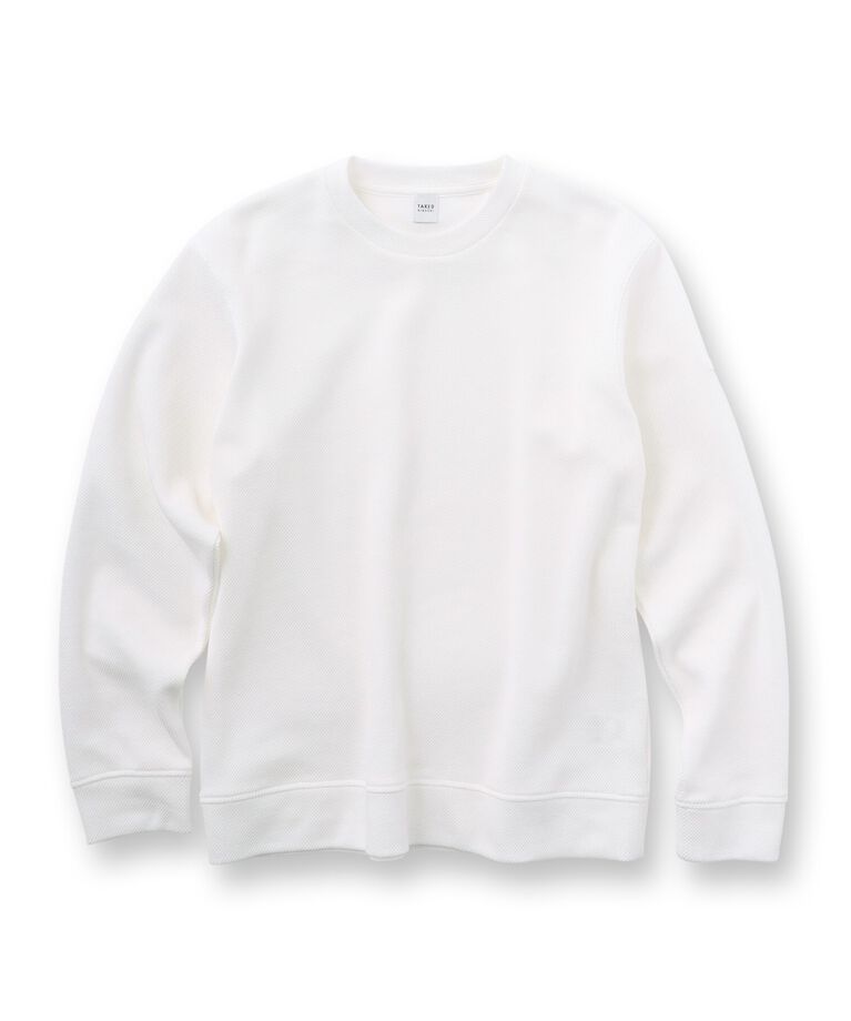 TAKEO KIKUCHI「【尾州織】クルーネック カットソー」|Tシャツ・カットソー|