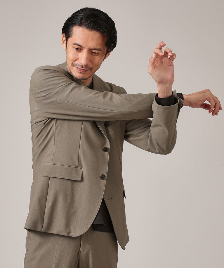TAKEO KIKUCHI「【360°ストレッチ／セットアップ対応】None Of Stress ジャケット」|テーラードジャケット|