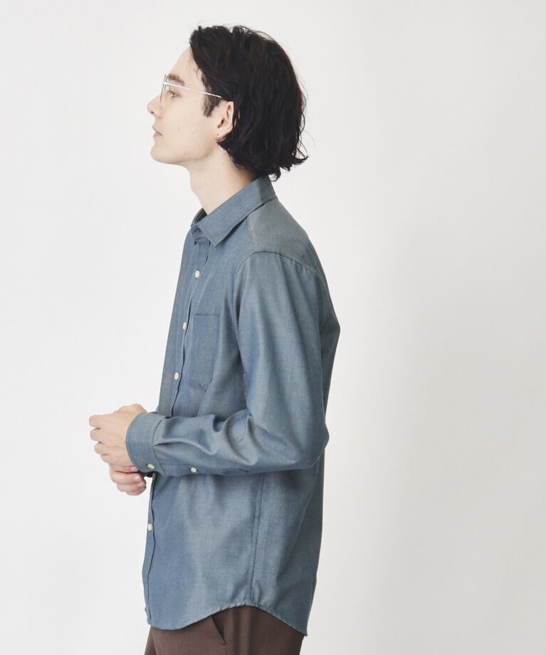 THE SHOP TK「【シワになりにくい】マウントネルシャツ」|シャツ・ブラウス|