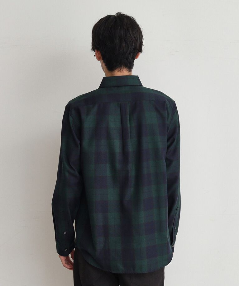 THE SHOP TK「【シワになりにくい】マウントネルシャツ」|シャツ・ブラウス|