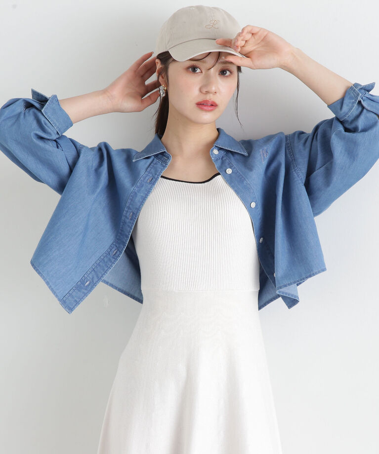 PROPORTION BODY DRESSING「バイカラーアンサンブルニットワンピース」|ワンピース|