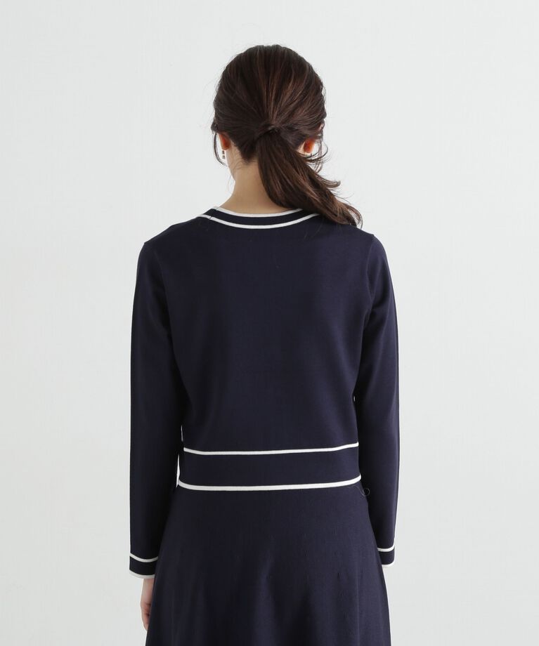 PROPORTION BODY DRESSING「バイカラーアンサンブルニットワンピース」|ワンピース|