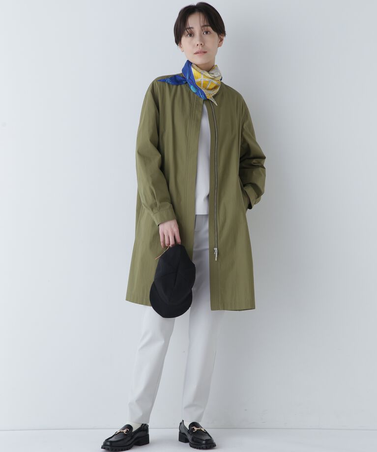  「ストレッチポンチテーパードパンツ」|その他|