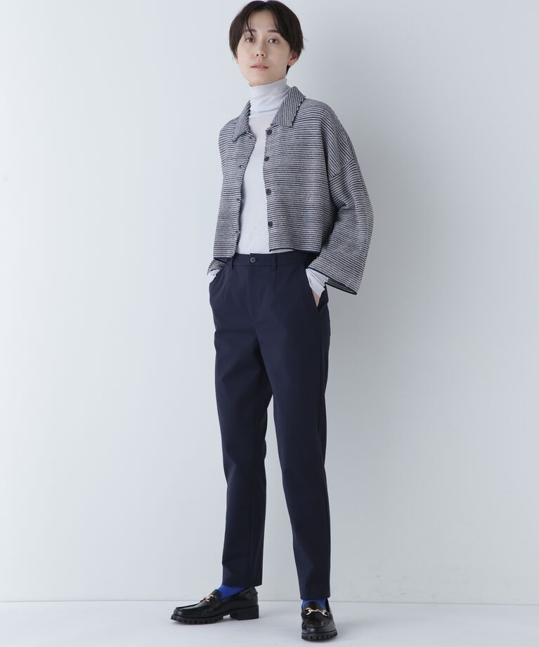  「ストレッチポンチテーパードパンツ」|その他|
