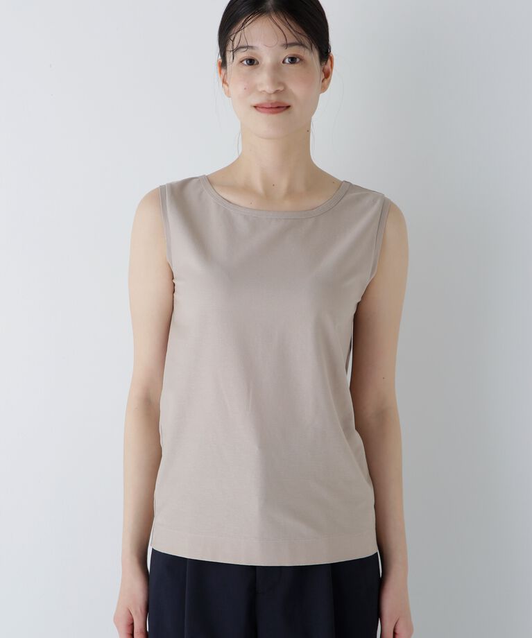  「◆麻混タンクトップ」|Tシャツ・カットソー|